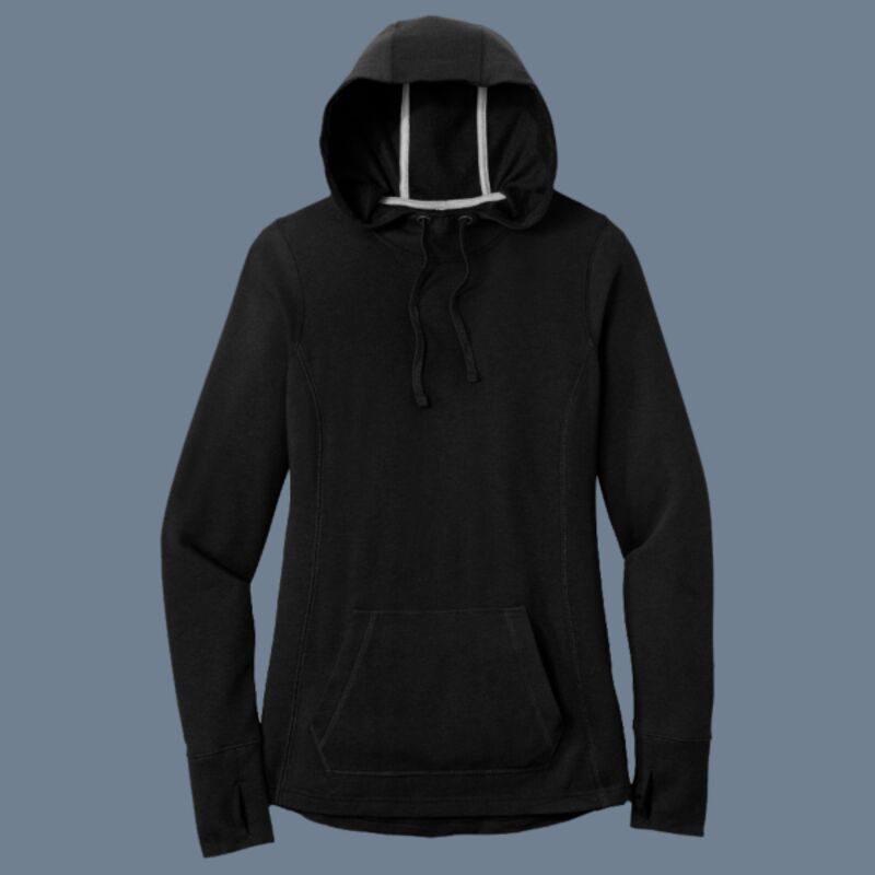 Women's PosiCharge ® Tri Blend Wicking Fleece Hooded Pullover Thumbnail