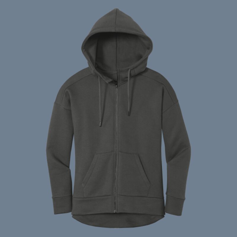 Women's Perfect Weight ® Fleece Drop Shoulder Full Zip Hoodie Thumbnail