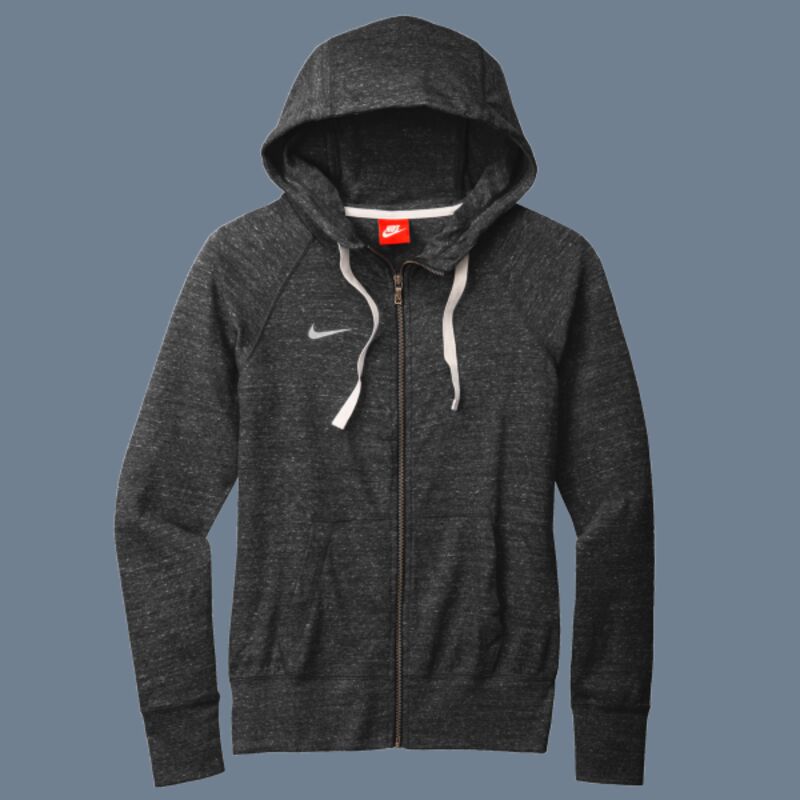 Women's Gym Vintage Full Zip Hoodie Thumbnail