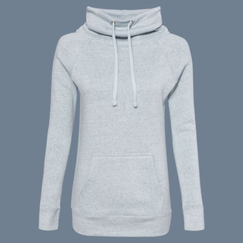 Women’s Space-Dyed Cowl Neck Sweatshirt Thumbnail
