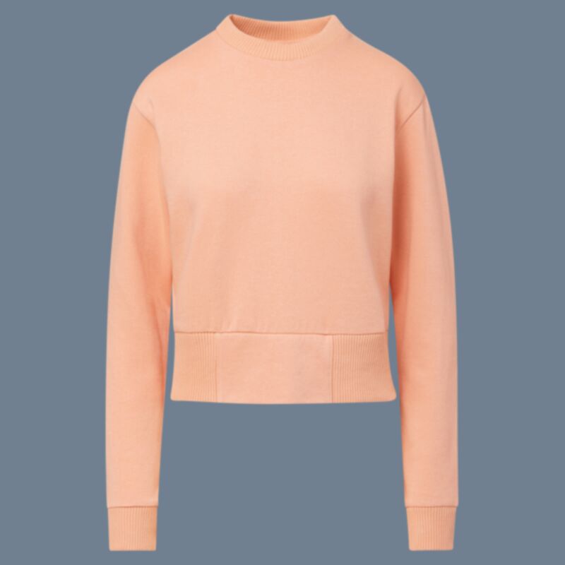 Women's Romi Cloud Fleece Crop Crewneck Sweatshirt Thumbnail