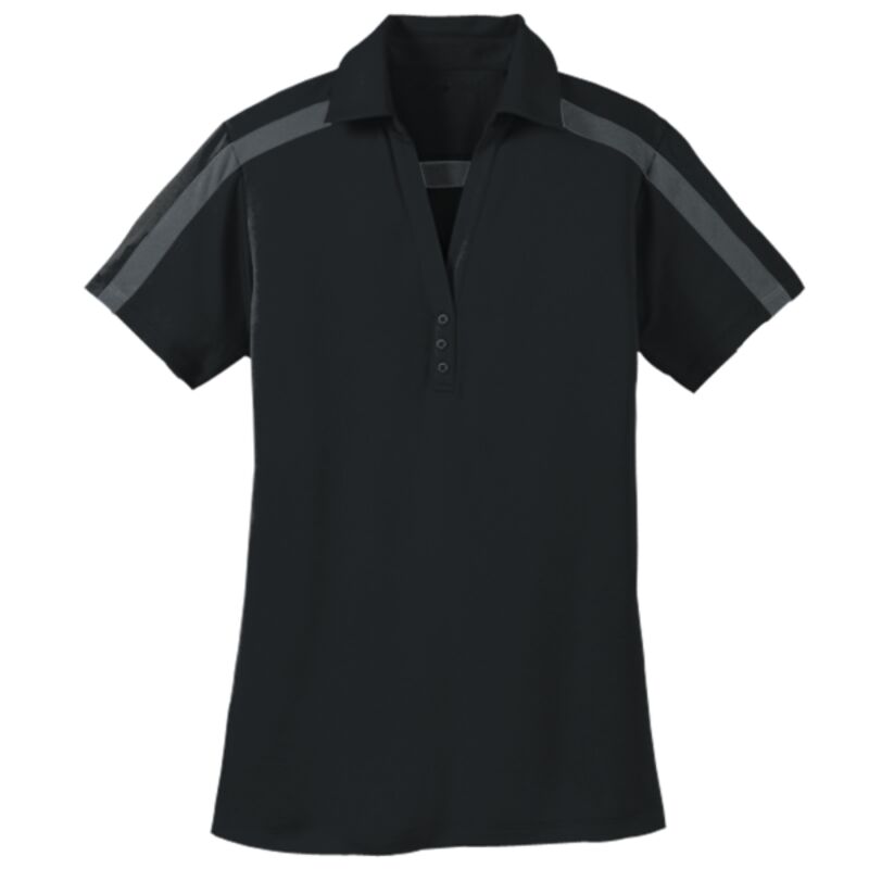 Women's Silk Touch Performance Colorblock Stripe Polo Thumbnail