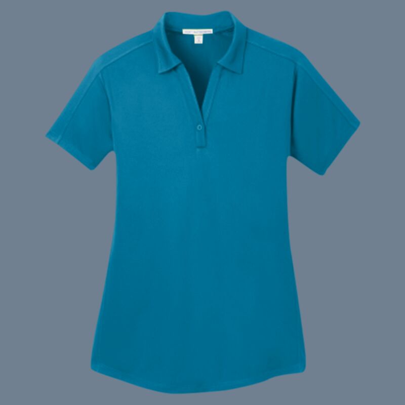 Women's Diamond Jacquard Polo Thumbnail