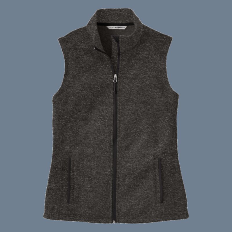 Women's Sweater Fleece Vest Thumbnail