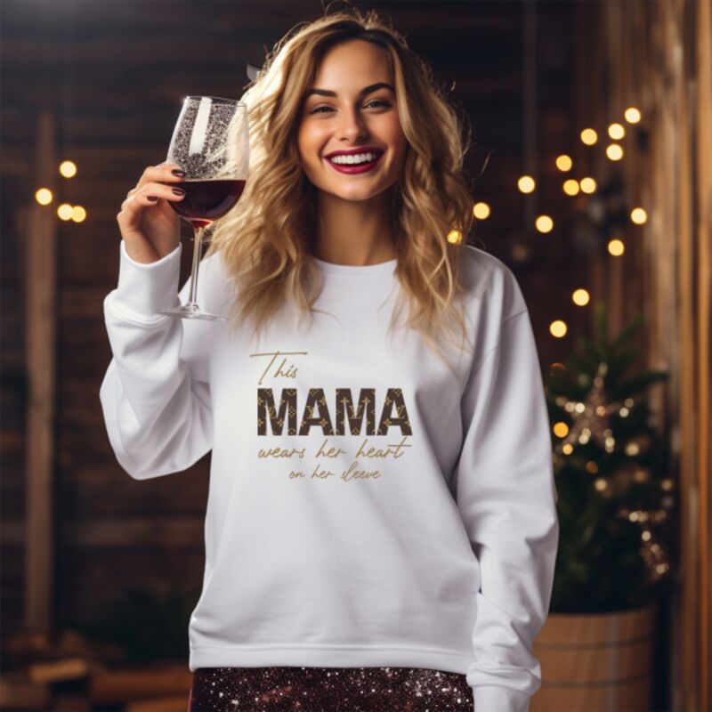 This mama wears her heart on her sleeve Thumbnail