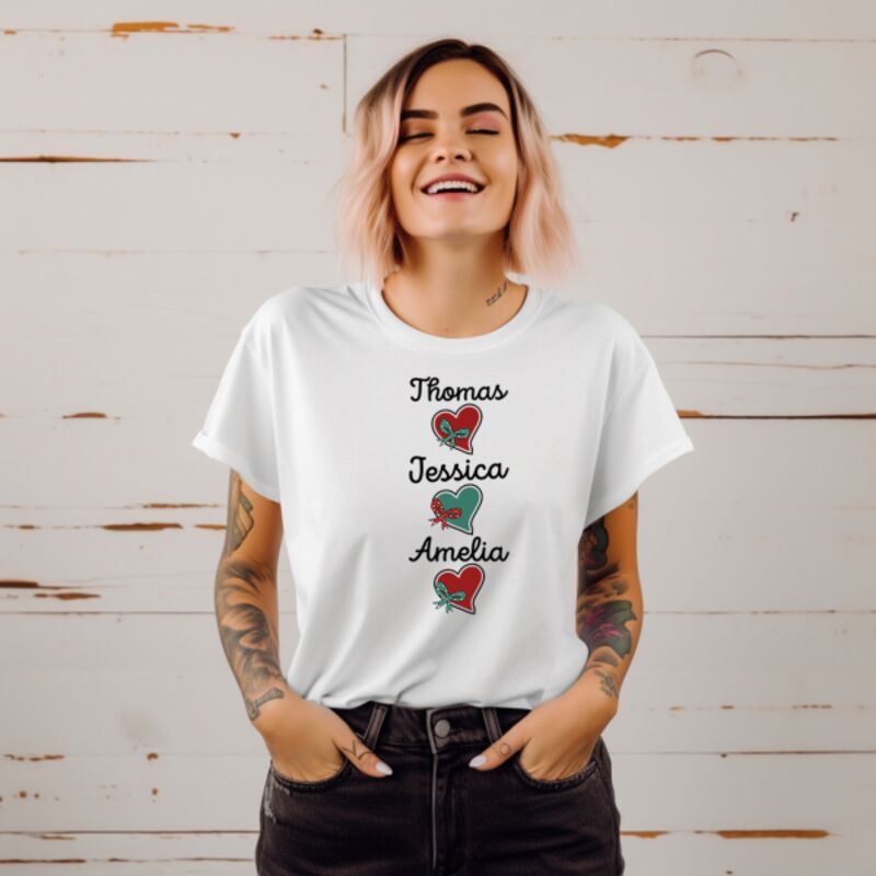 3 Hearts - Add Your Names Thumbnail