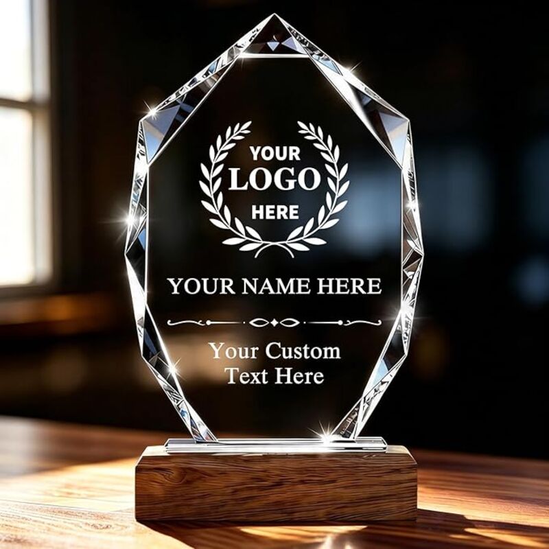 Personalized Award Trophy 3D Thumbnail