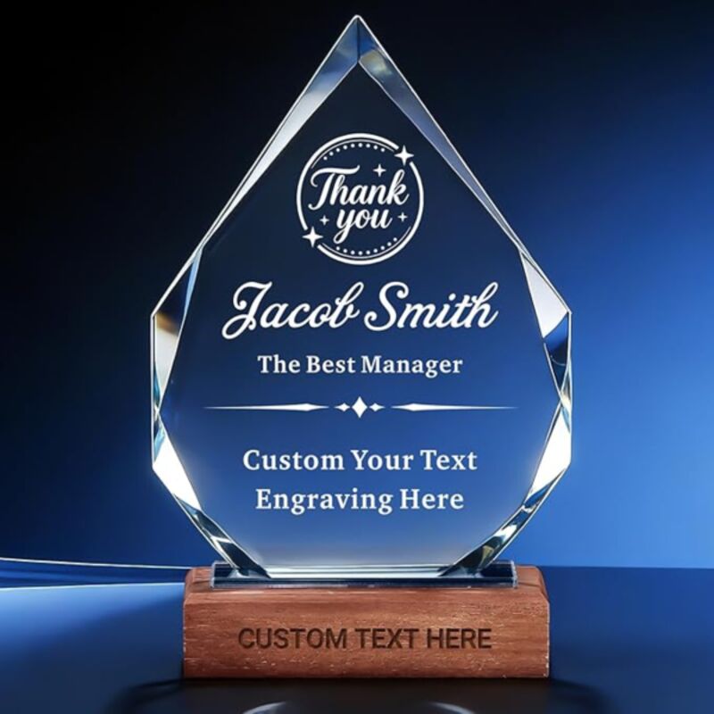 Personalized Award Trophy 3D Thumbnail