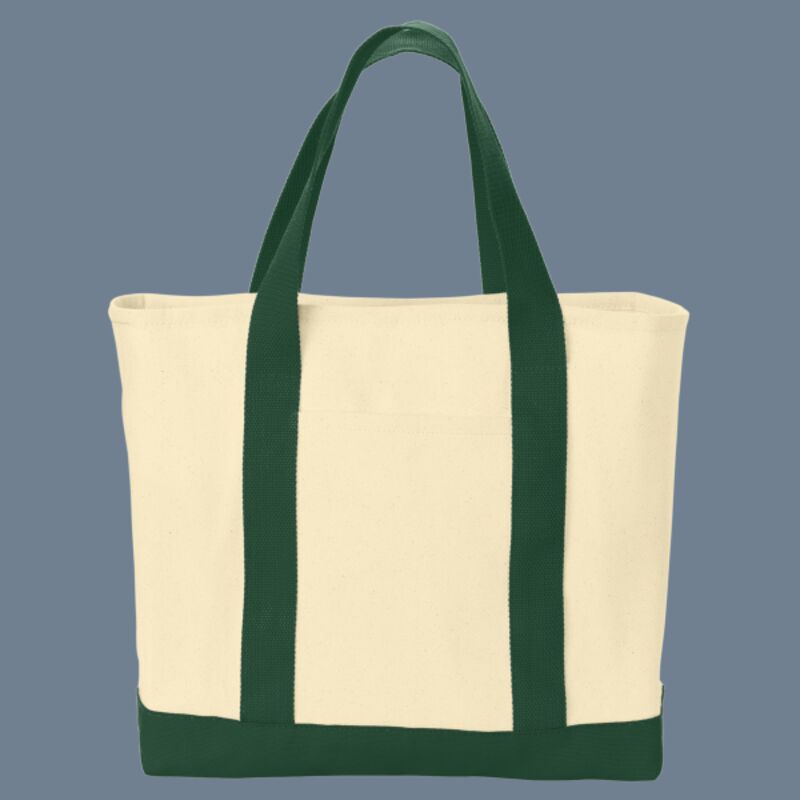 Ideal Twill Two Tone Shopping Tote Thumbnail