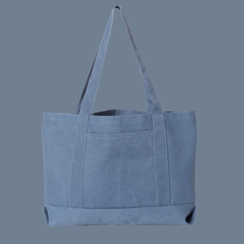 Seaside Cotton Pigment Dyed Resort Tote Thumbnail