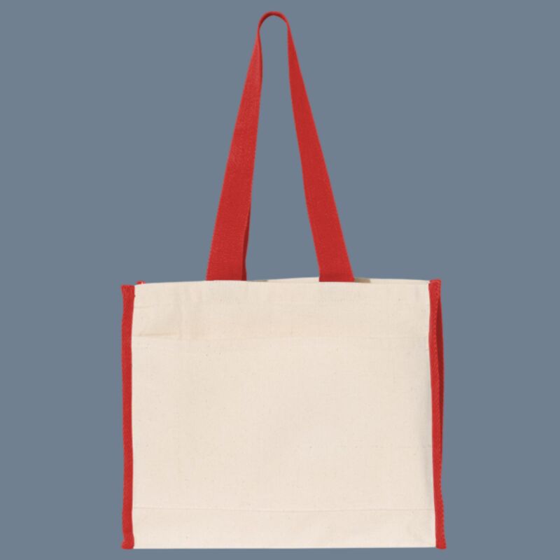 14L Tote with Contrast-Color Handles Thumbnail