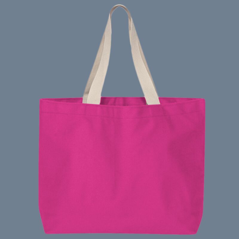 USA-Made Canvas Jumbo Tote Bag Thumbnail