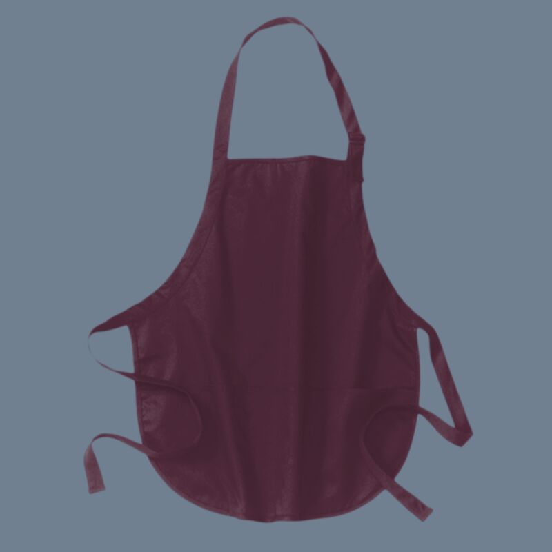Medium Length Apron with Pouch Pockets Thumbnail