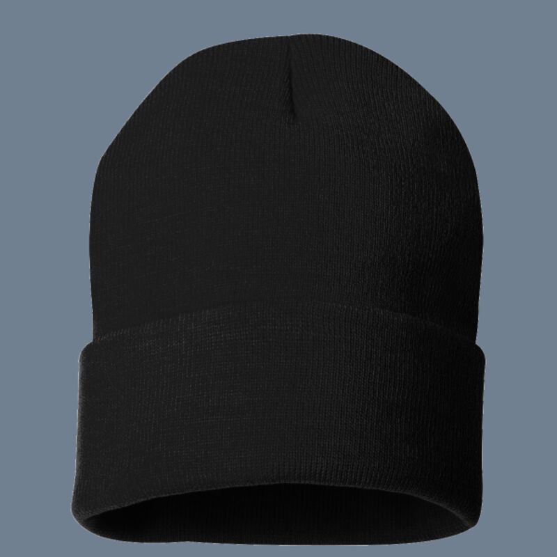 12" Solid Cuffed Beanie Thumbnail
