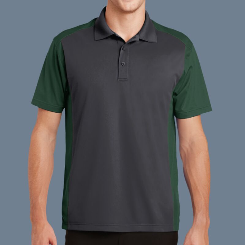 Colorblock Micropique Sport Wick ® Polo Thumbnail