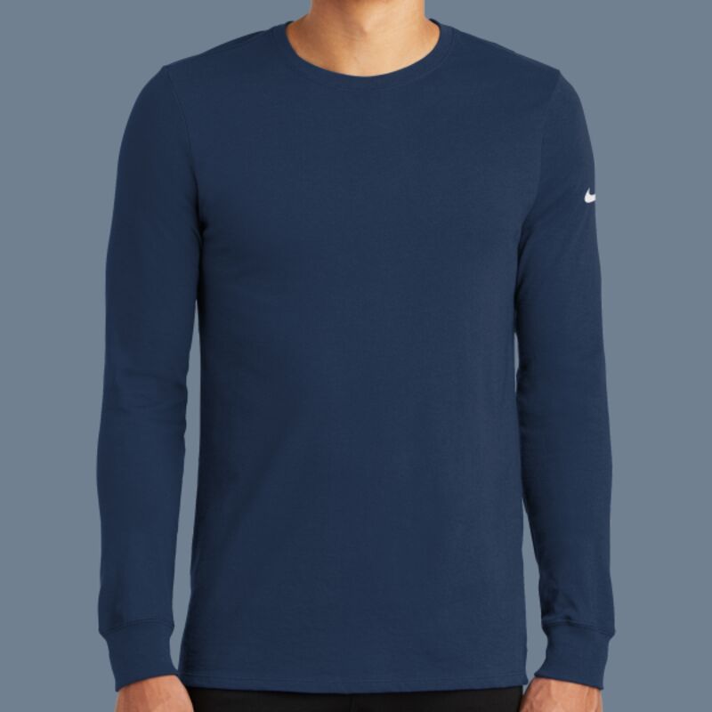 Dri FIT Cotton/Poly Long Sleeve Tee Thumbnail