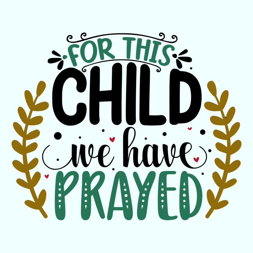 FOR THIS CHILD WE HAVE PRAYED Thumbnail