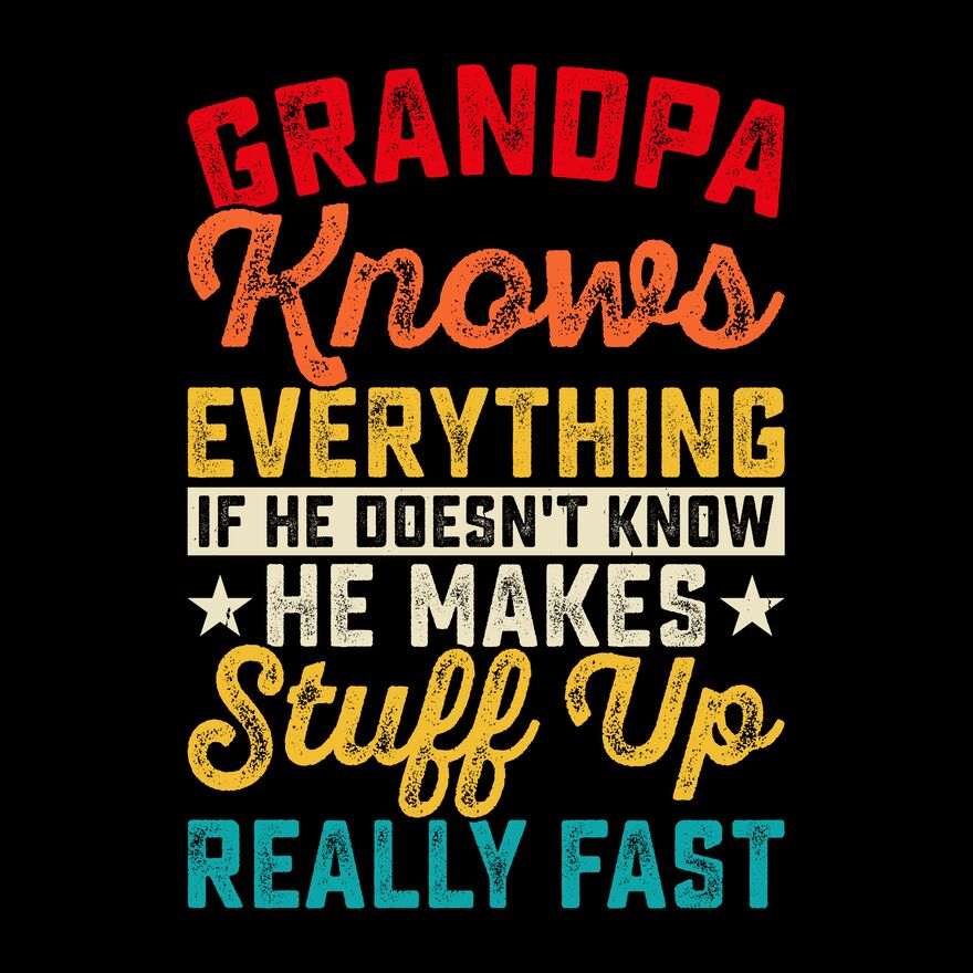 GRANDPA KNOWS EVERYTHING Thumbnail
