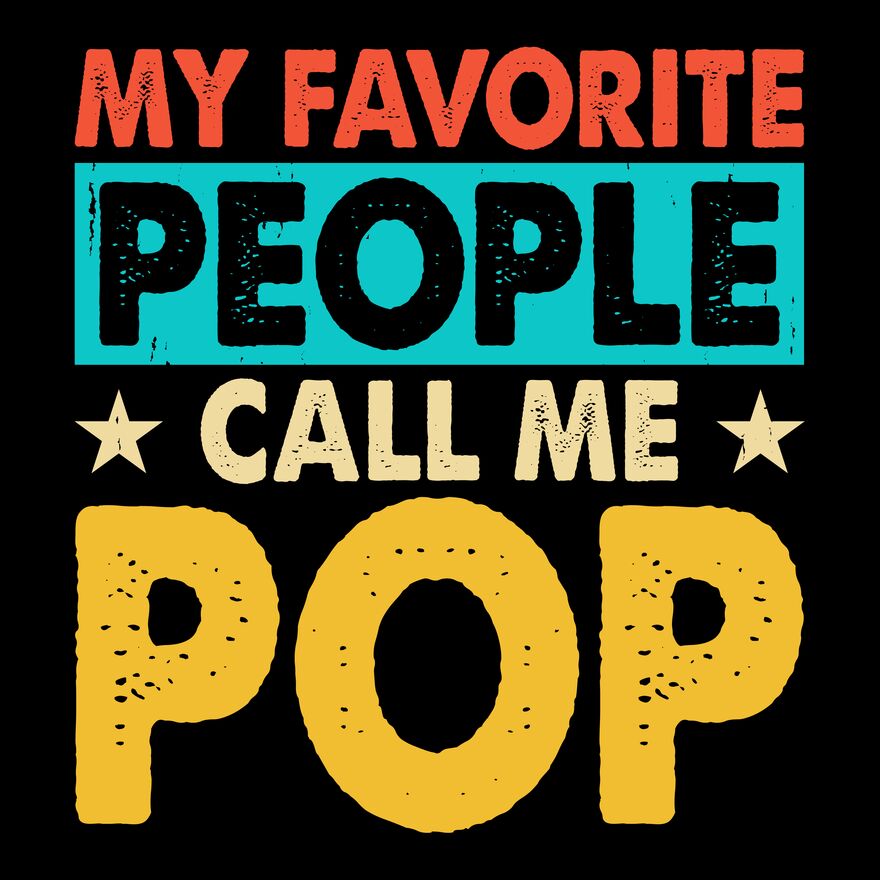 MY FAVORITE PEOPLE CALL ME POP Thumbnail