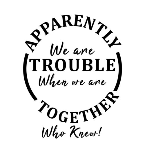 APPARENTLY WE ARE TROUBLE TOGETHER Thumbnail