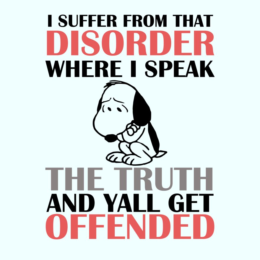 I SUFFER FROM THAT DISORDER Thumbnail
