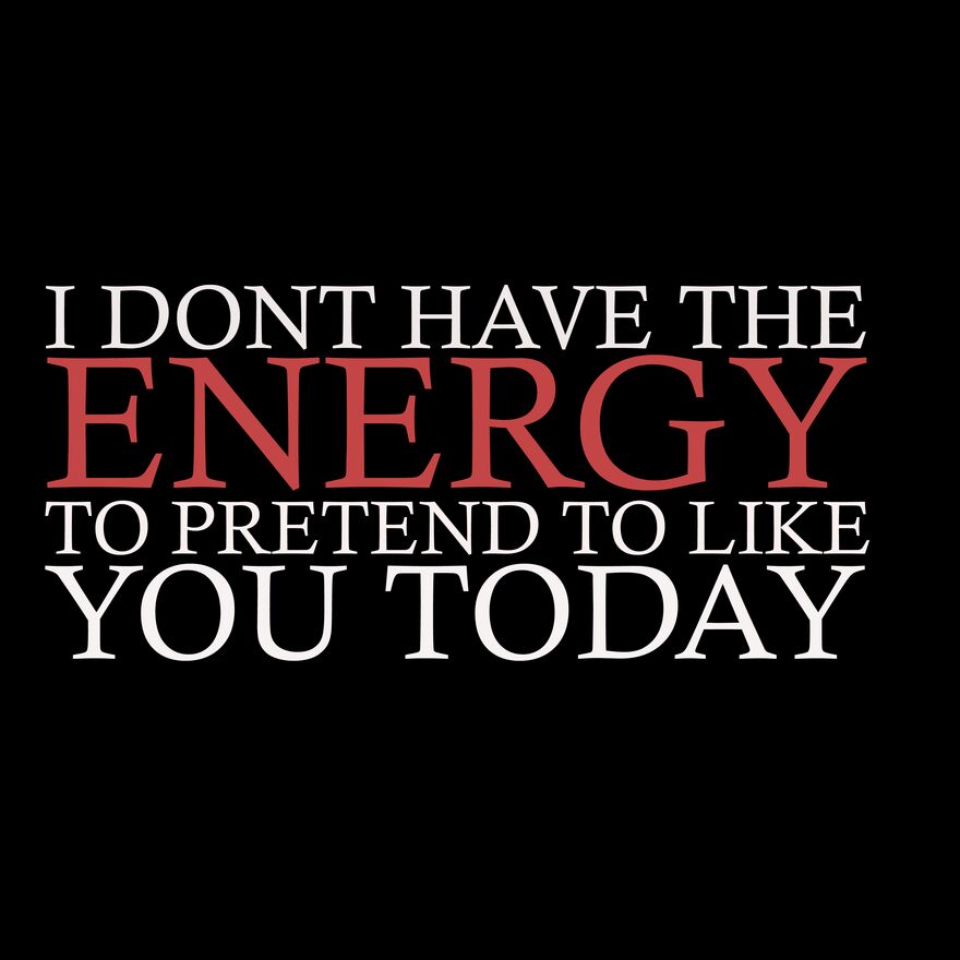 I DON'T HAVE THE ENERGY Thumbnail