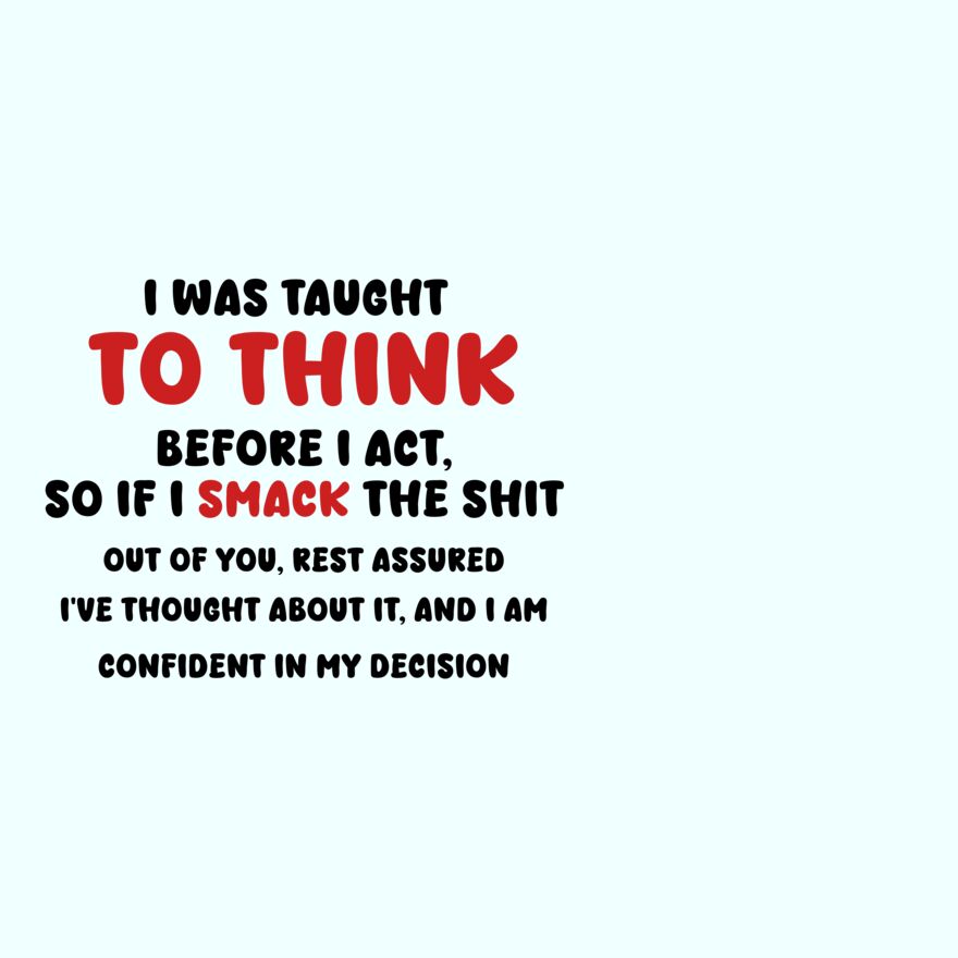 I WAS TAUGHT TO THINK Thumbnail