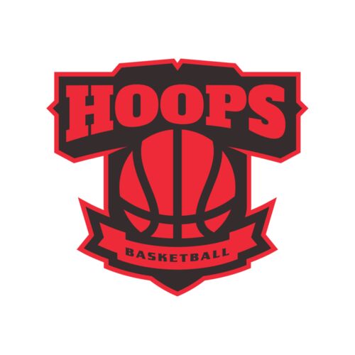 Hoops Basketball logo template  Thumbnail