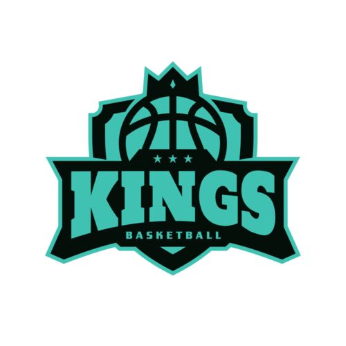 Kings Basketball Logo Template Thumbnail