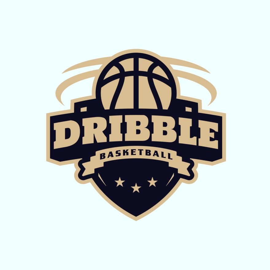 Dribble basketball logo 02 Thumbnail