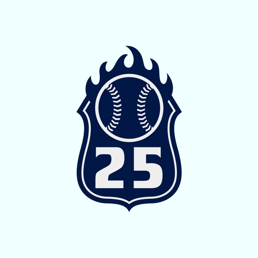 Baseball Number Logo 01 Thumbnail