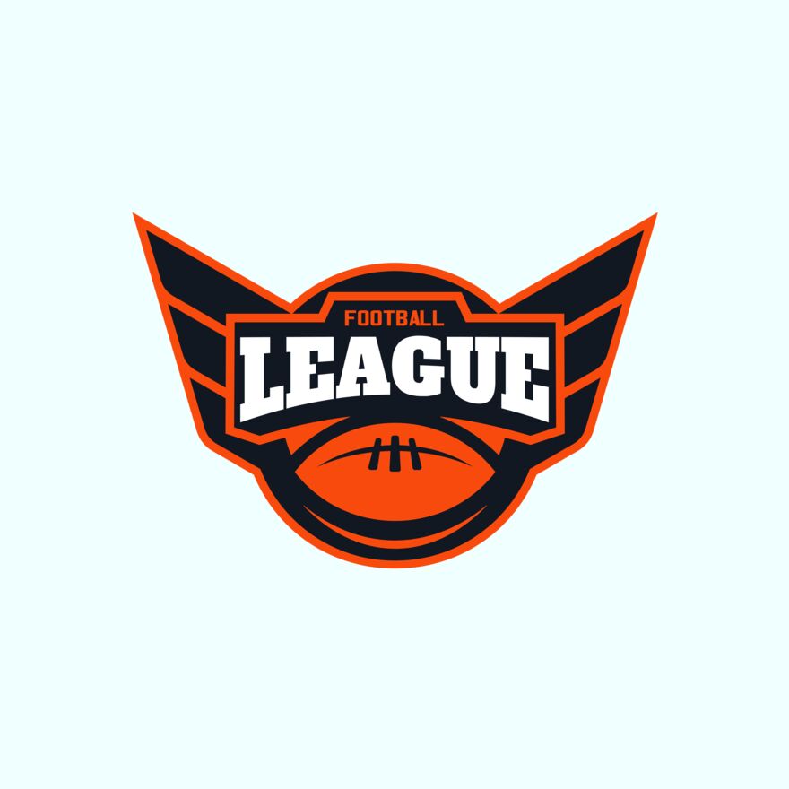 League Football logo template Thumbnail