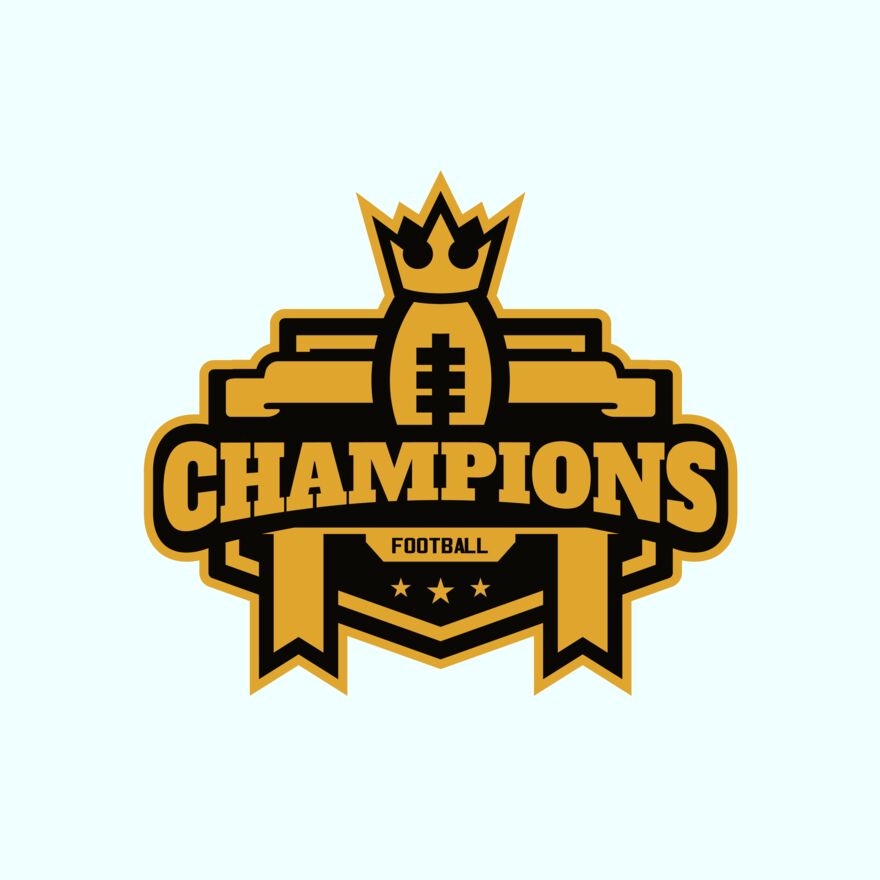 Champions Football Team logo template 02 Thumbnail