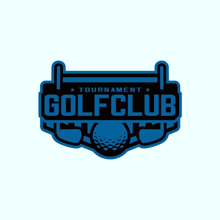Golf club Tournament logo template Thumbnail