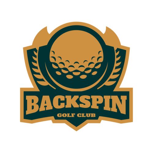 Backspin Golf club logo template Thumbnail