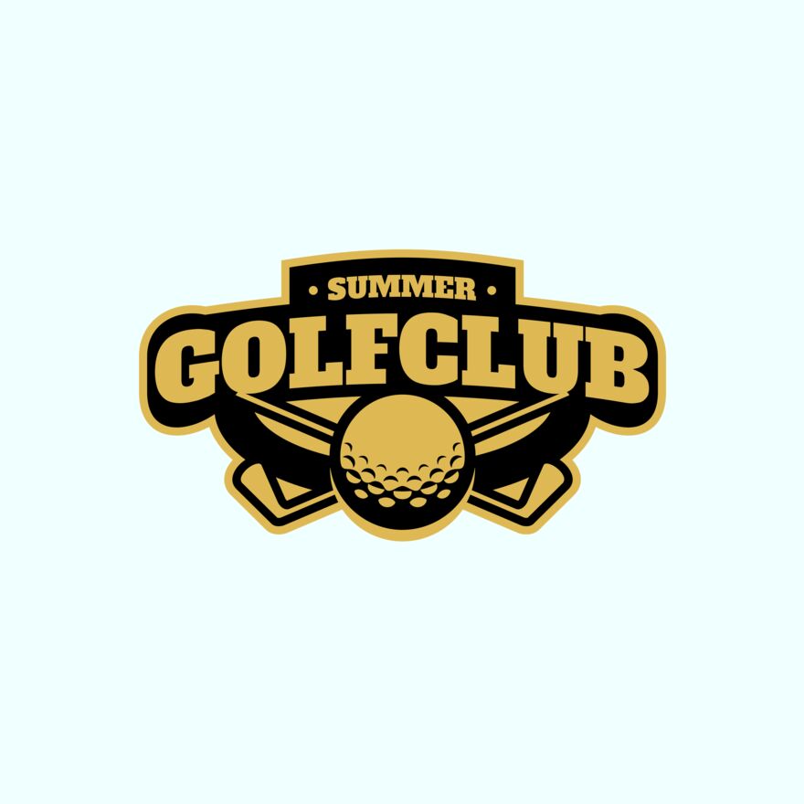 Golf Club Summer logo template Thumbnail