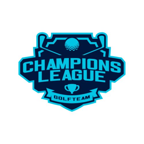 Champions League Golf Team logo template Thumbnail