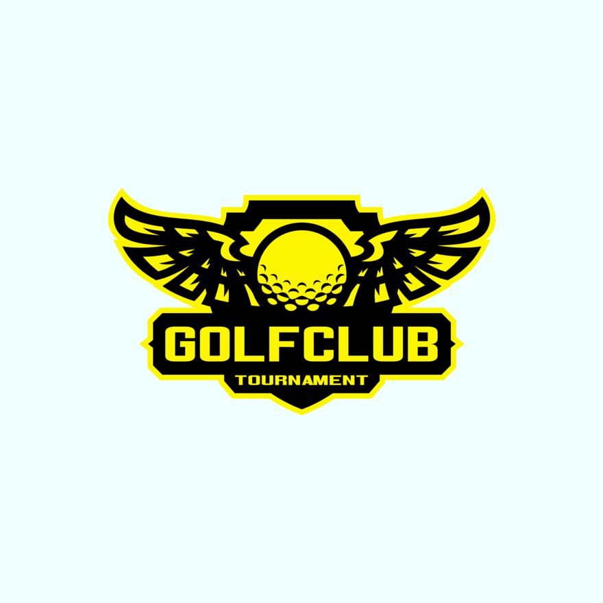 Golf club Tournament logo template 06 Thumbnail