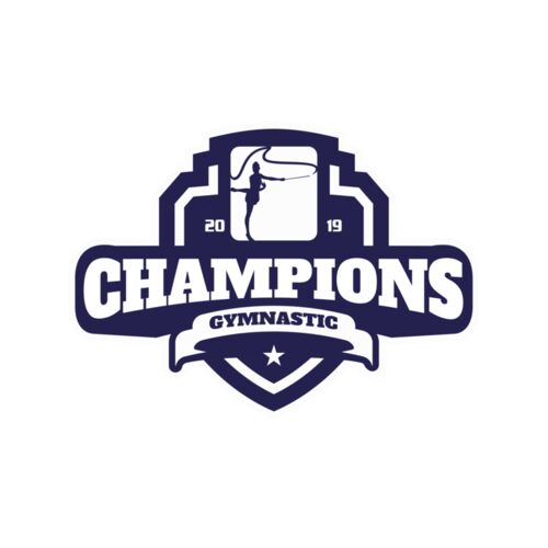 Champions Gymnastic logo template 02 Thumbnail
