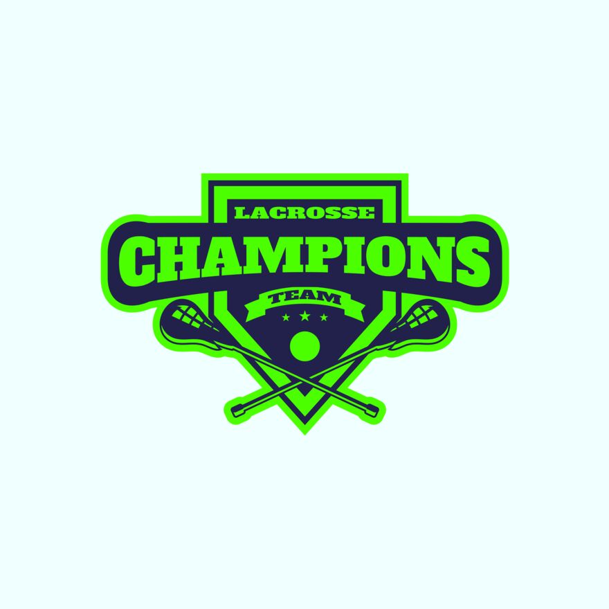 Champions Lacrosse Team Logo Template	 Thumbnail