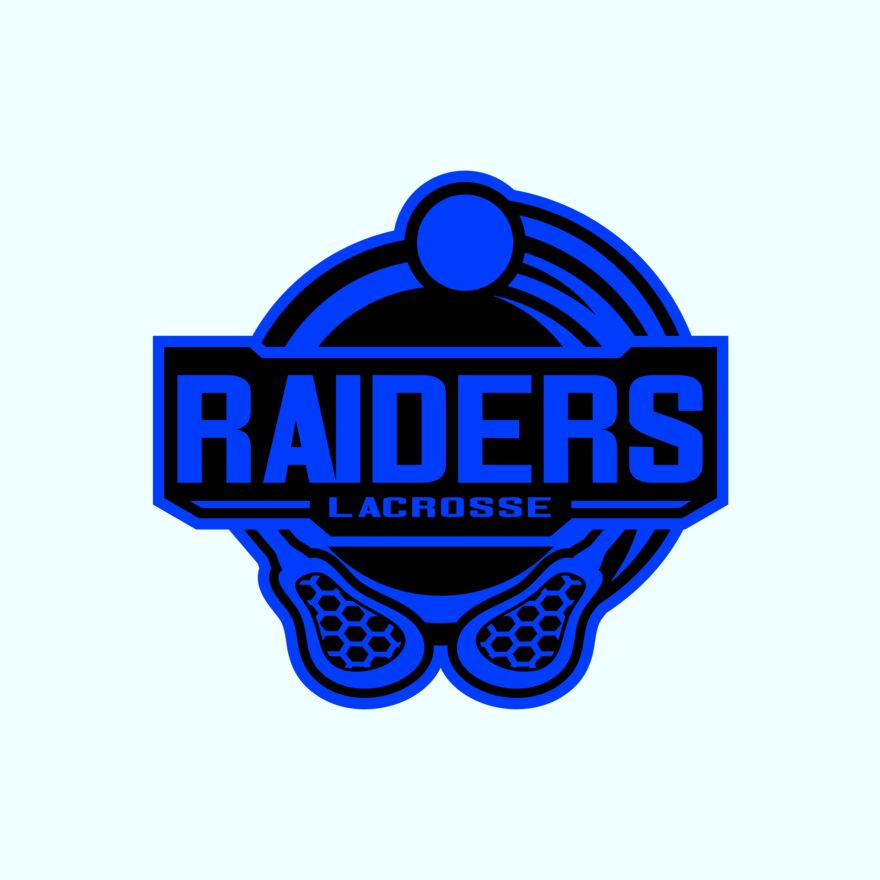 Raiders Lacrosse Logo Template 02 Thumbnail