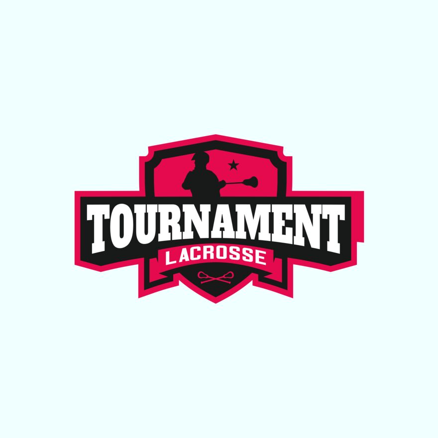 Tournament Lacrosse Logo Template 02 Thumbnail