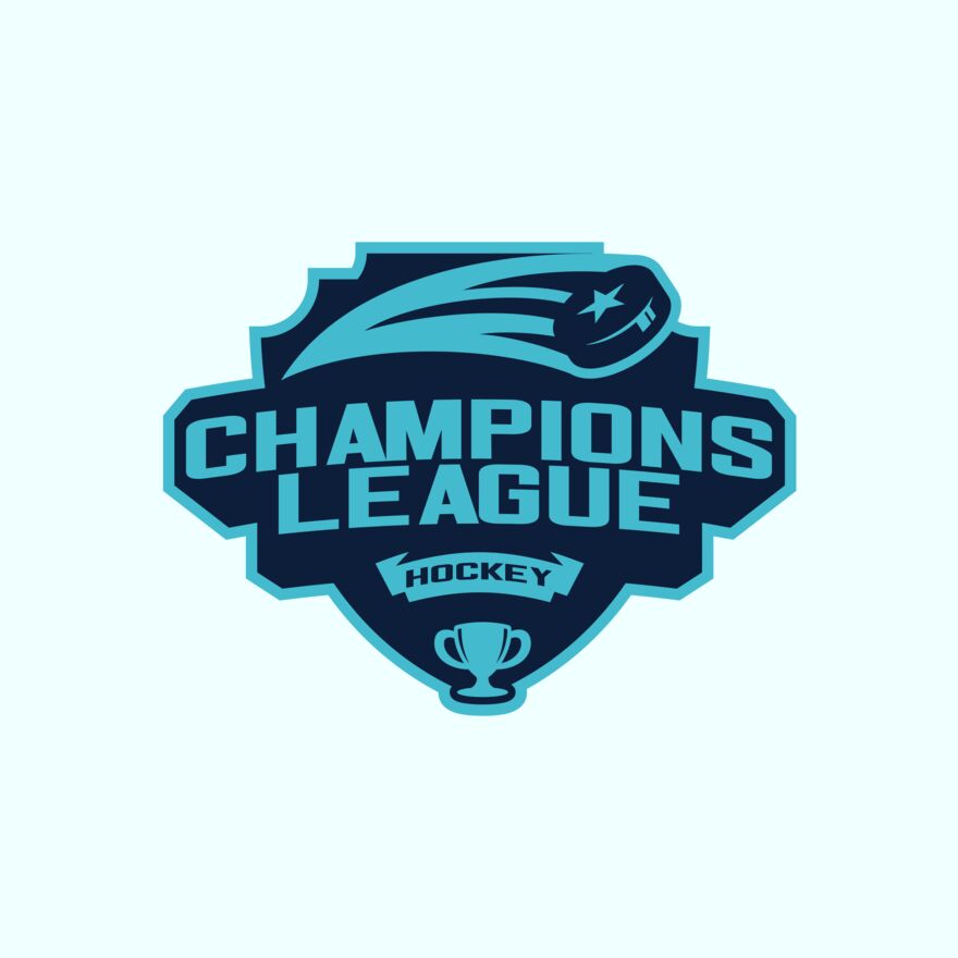 Champions League Hockey logo template 02 Thumbnail