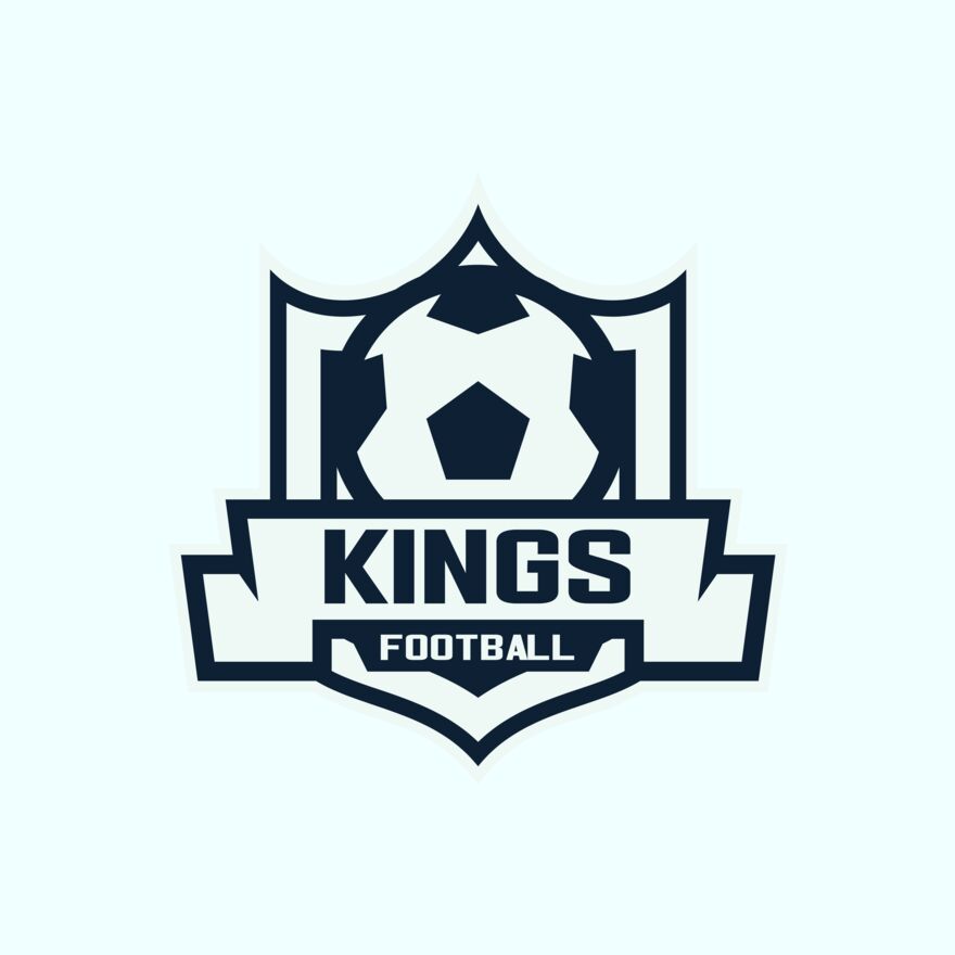 Kings Football logo template Thumbnail