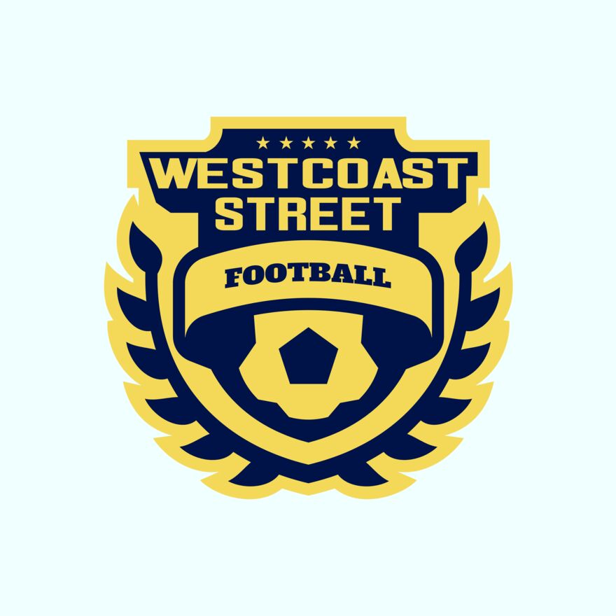 West Coast Street logo template Thumbnail