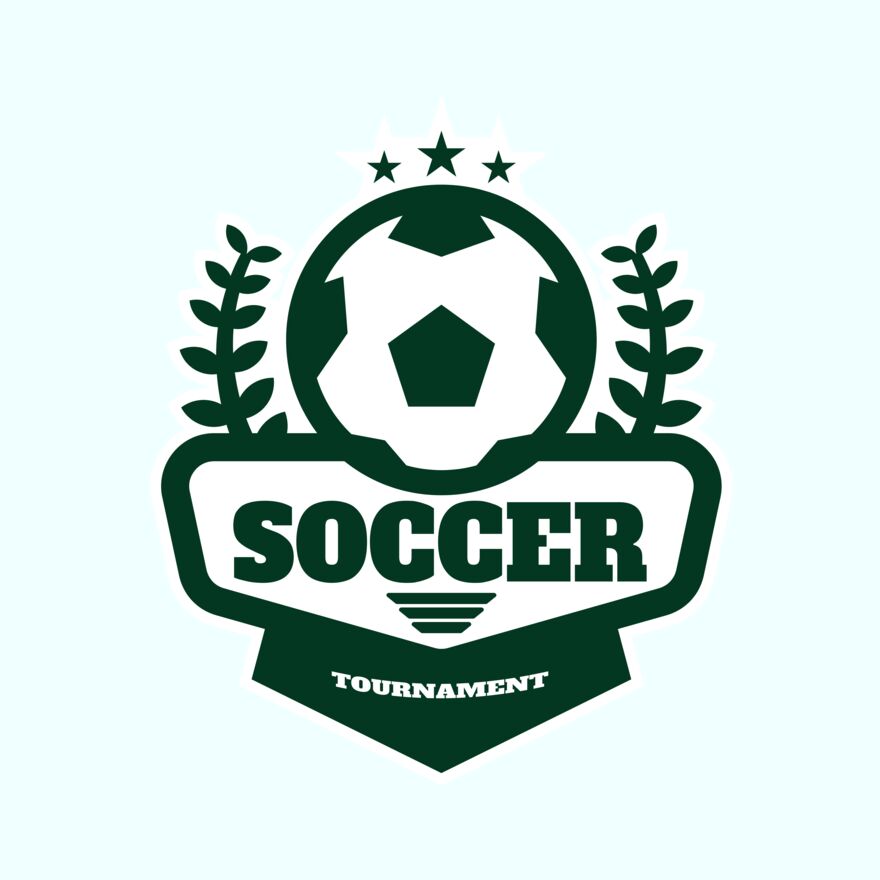 Soccer Tournament logo template Thumbnail