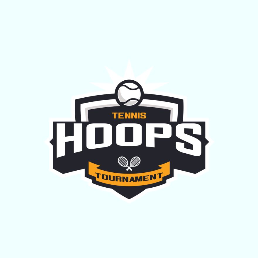 Hoops Tennis Tournament logo 01 Thumbnail