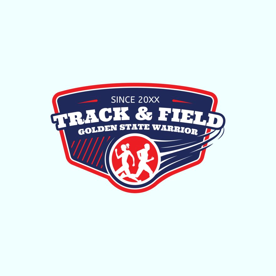 Track & Field Team Logo 01 Thumbnail