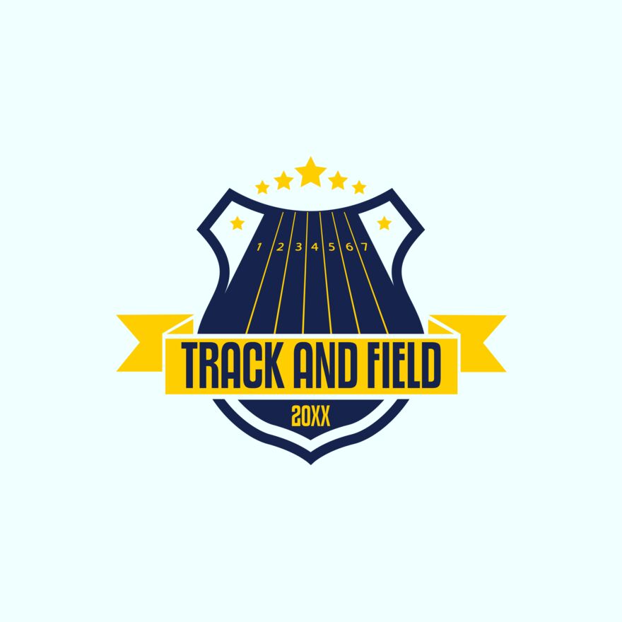 Track & Field Team Logo 06 Thumbnail