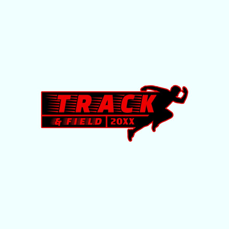 Track & Field Team Logo 08 Thumbnail